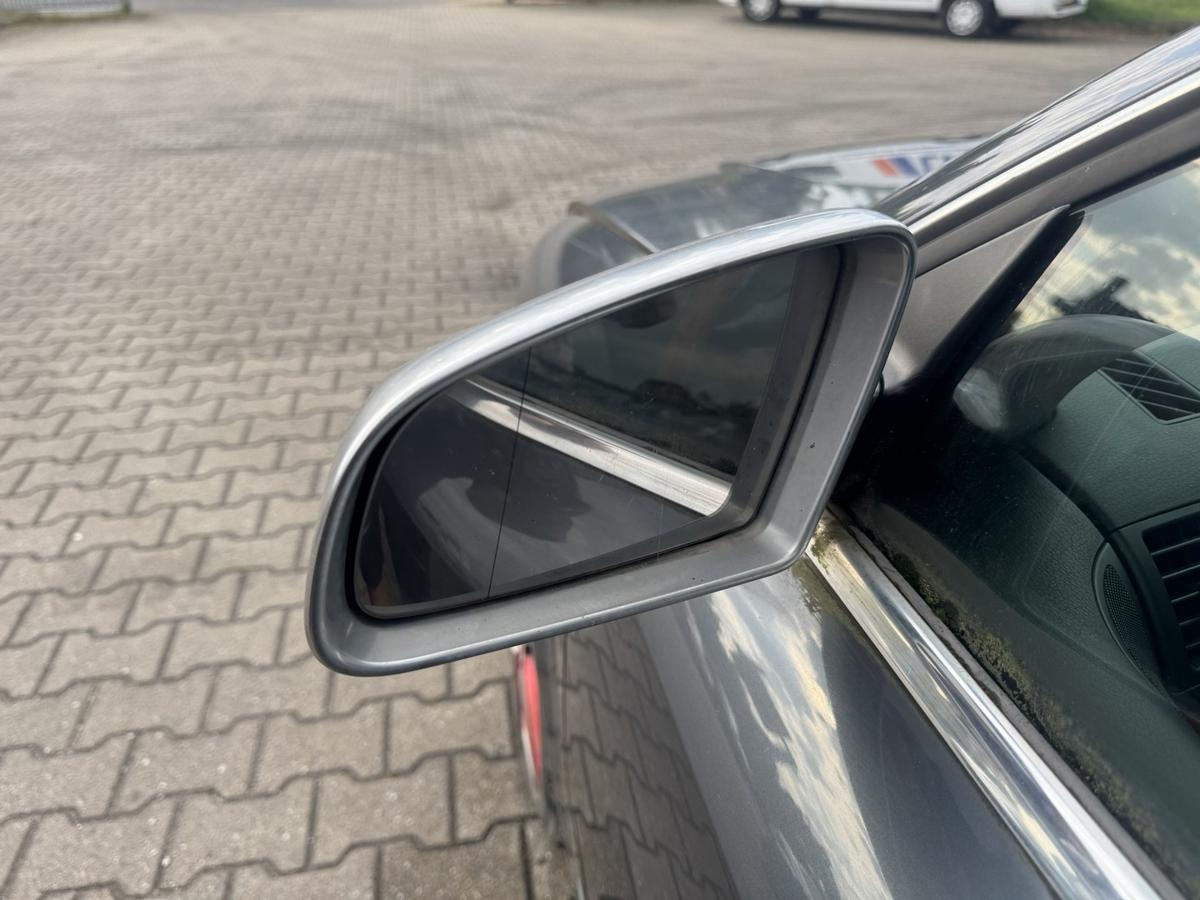 Audi A4 8E original Au&szlig;enspiegel links Silber met Bj.2002